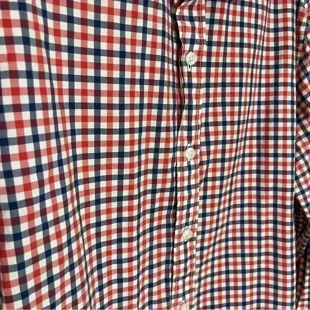 J. CREW Men Ludlow buttons down plaid shirt | size large